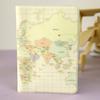 Travel Utility World Map Passport ID Card Cover Holder Case