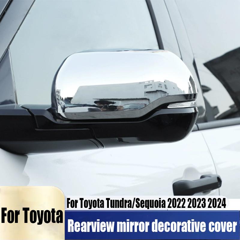 For Toyota Tundra/Sequoia 2024 rearview mirror protective cover car exterior decoration products ABS material