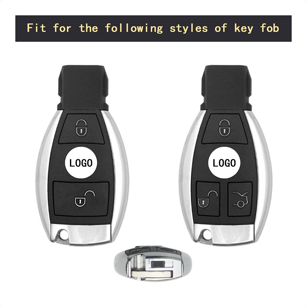 Чехол для ключа из ТПУ для Benz ABCE Class CLA GLA GLC GLE, чехол для ключа, 3 кнопки, аксессуар для предотвращения грязи, стильный комплект ключей с дистанционным управлением для автомобиля