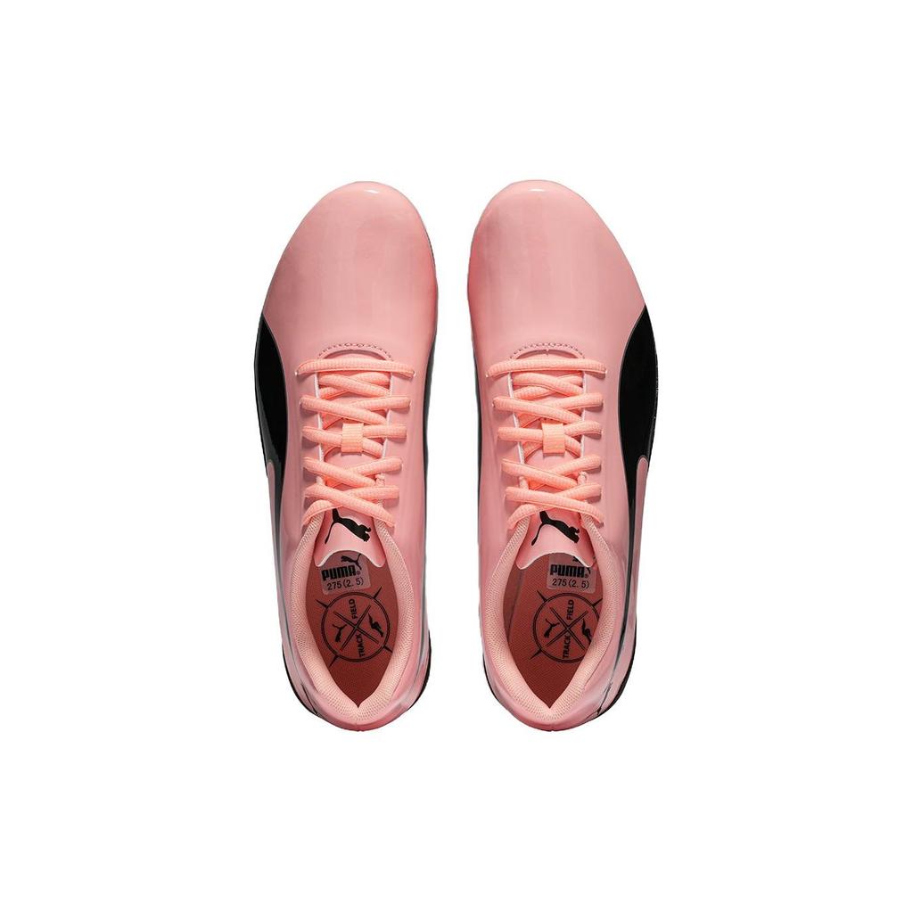 Puma EvoSpeed Carbon Plate Sprint Spikes Unisex Sneakers Pink Black 194934-02