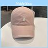 Letter Embroidered Cotton Cap For Spring To Autumn Sun Protection And Style
