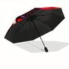 1pc Hummingbird Mandala Automatic Open/close Folding Compact Umbrella, 8-Rib Sturdy Canopy, Lightweight Portable, Everyday Use, Gift, Outdoor Umbrella