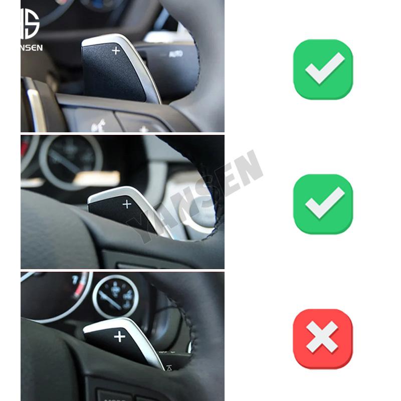 Paddle Shifter For BMW 1-7 Series F10 F18 F30 F35 F34 F32 F07 F48 X5 X6 Car Steering Wheel Paddle Shift Gear DSG Extend Stic