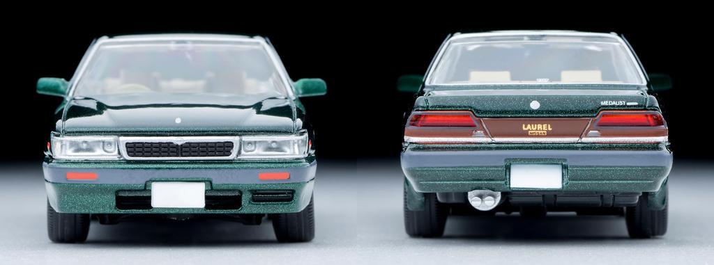 Tomica Limited Vintage Neo LV-N238c Nissan Laurel Twin Cam 24V Medalist Green 89 Year Finished Product