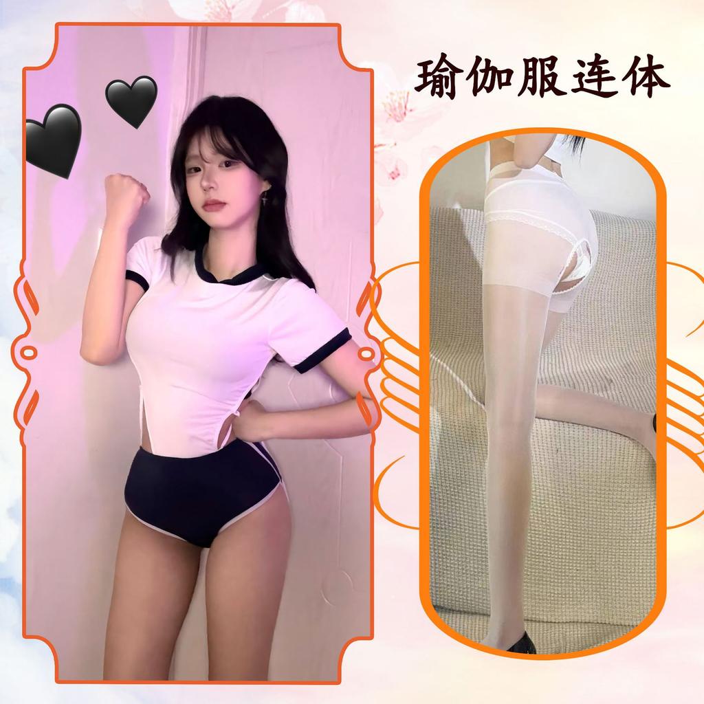 Сексуальное нижнее белье японский милый студент косплей гимнастическая форма соблазнение воздержание костюм