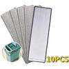 Replace Mop Head Microfiber Replacement Head Floor Cleaning Cloth Pads Flat Squeeze Hand Free Wringing Tools for Home, Kitchen