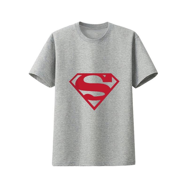 Мужская футболка Marvel's Avengers Superman 100% чистый хлопок % С коротким рукавом Повседневная и удобная футболка Мужской топ