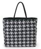 Официальная сумка-тоут LARGE 2 WAY 2 Way Houndstooth [LeSportsac] TOTE/1113 Женская черная/бежевая