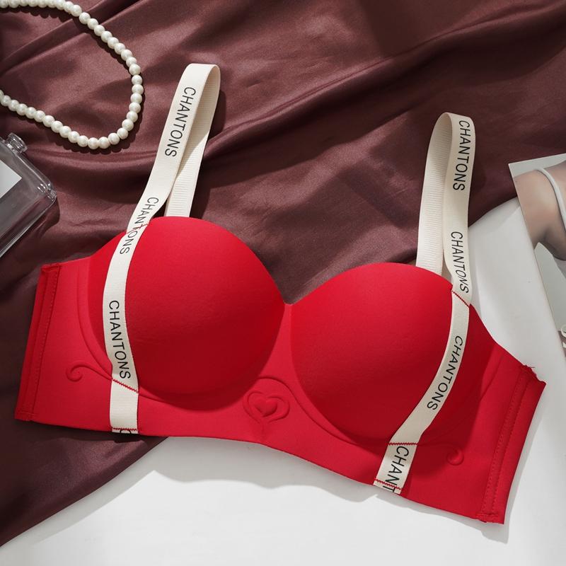 Seamless Push-Up Bra with Anti-Sagging and Beautiful Back Design