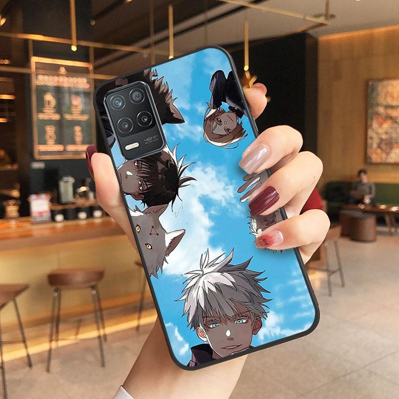 Чехол для телефона Jujutsu Kaisen Satoru Gojo для OPPO Realme GT 2 Pro X2 Pro XT C25S 8 7 6 Pro 6i GT Master C3 C21 C21Y C11 X3 SuperZoom