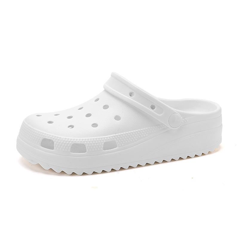 Одежда для дома и улицы на толстой подошве, женская пляжная садовая обувь, симпатичные тапочки с рисунком в виде сумки, персонализированная пляжная обувь