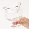 Toyo Sasaki Glass Oyster Cocktail Made in Dishwasher x Glass, Japan, Safe, Clear, Approx. 11.0 5.3cm