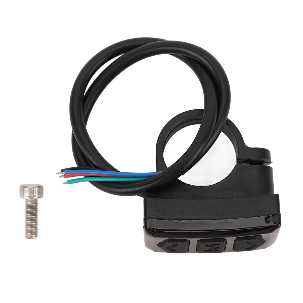 Переключатель дисплея электрического велосипеда, устойчивый к скольжению, эргономичный, чувствительный, управление рулем электрического велосипеда