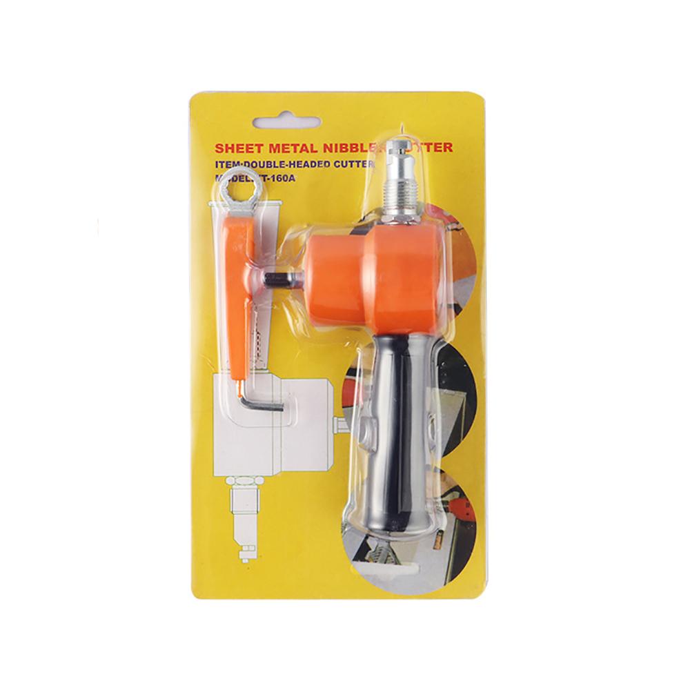 Двухголовой листорез высечной станок пила корончатая резак набор для электродрели