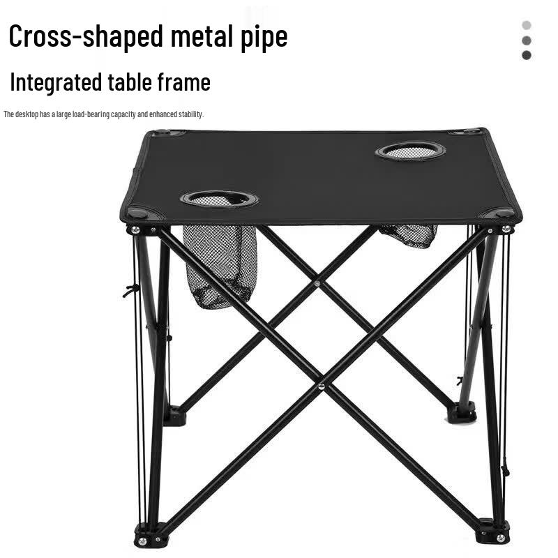 FTLY Single Person Folding Camping Table and Chair Set