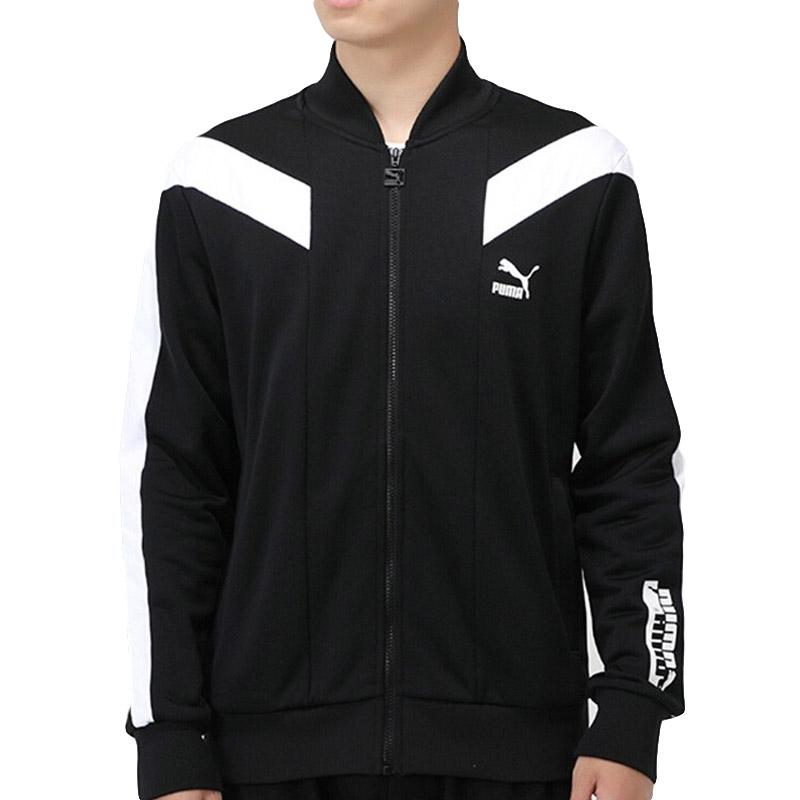 Puma Повседневная спортивная тренировочная куртка для фитнеса Мужские куртки Черный 599220-01