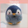 Adorable Soft Cuddly Penguin Plush Keychain Accessory For Bags And Keys
