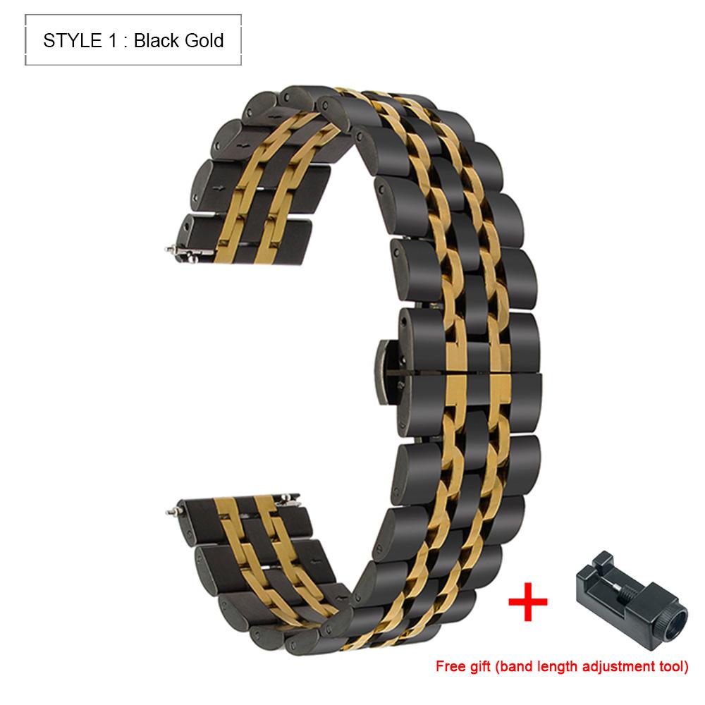 Metal Stainless Steel Classic Wrist Strap for HUAWEI WATCH GT 2 46mm 42mm Band Bracelet Watchband for HONOR Magic WristBand