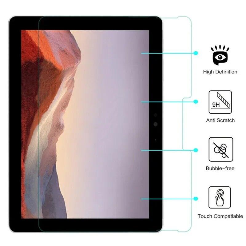 1/2/3PCS Tempered Glass Screen Protector For Microsoft Surface Pro 8 Tablet Protective Film for Microsoft Surface Pro 8 13 Inch