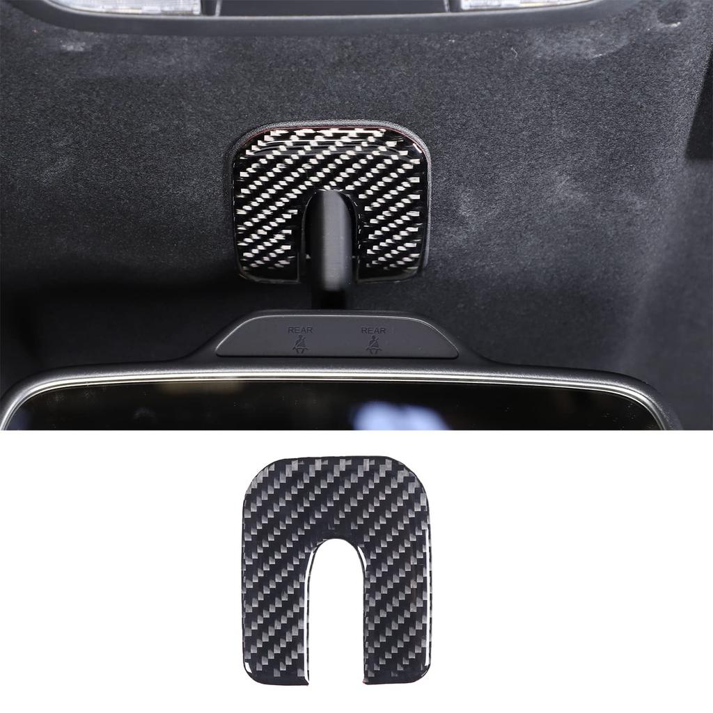 Sauicemy Car Rearview Mirror Base Panel for Honda Rearview Mirror Base Piece Interior Panel Protective Car Decorative Interior Car Design Fiber N-BOX