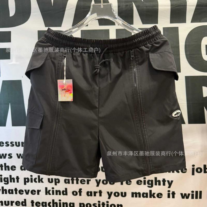 American Functional Style Cargo Shorts Unisex Loose Fit 5 Inch Pants Teens Casual Wear