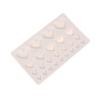 25 Cavity Love Silicone Molds Diy Heart Shaped Cake Mold Pastry Fondant Chocolate Cake Decor Tools Baking Supplies Resin Mould