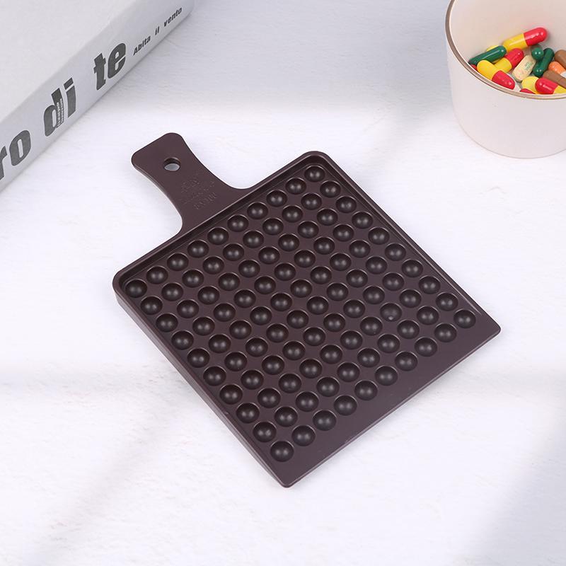 100 Holes Pill Counter Tray Countingtray Tablet Counterpharmacy Plate Dispenser Medicine Pearl Counting Board