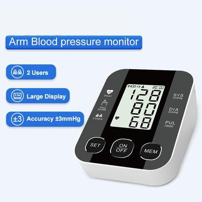 Монитор артериального давления Saint Health, русский/английский голосовой рычаг, автоматический сфигмоманометр АД, тензиометр, измеритель пульса, частота сердечных сокращений
