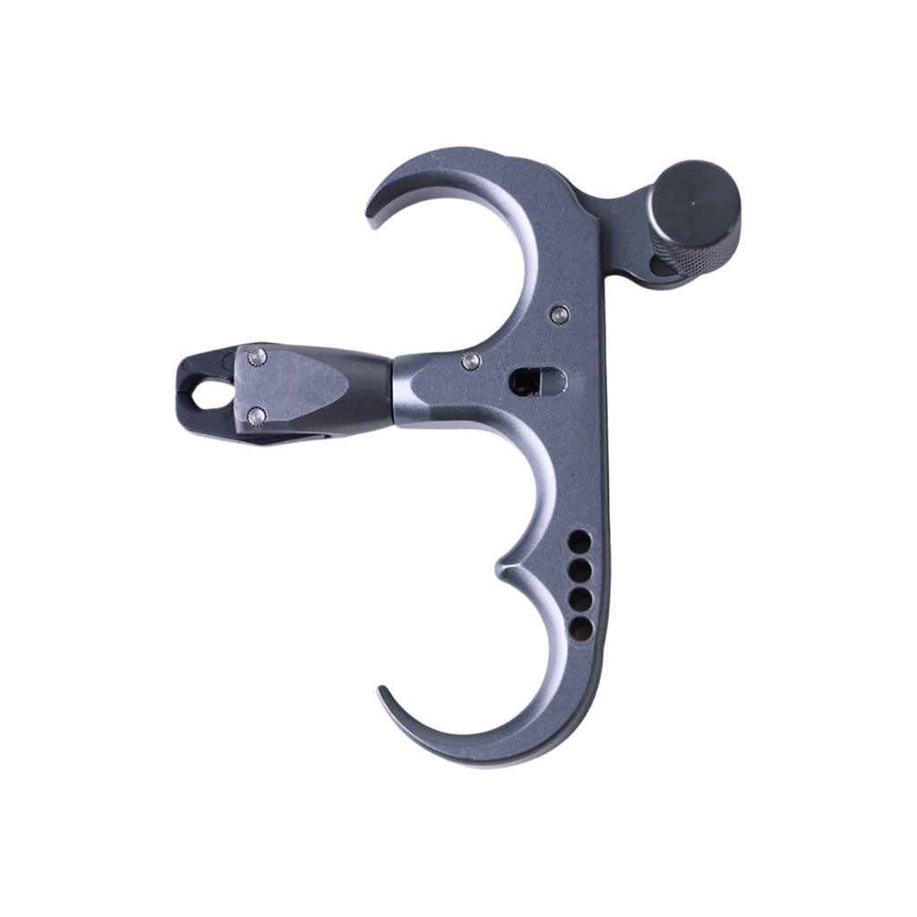 Трехпальцевый и большой палец релиз: Помощь для выпуска стрелы из лука разработана для стилей выпуска тремя пальцами и большим пальцем, обеспечивая несколько функций.