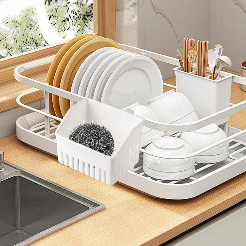 Multifunctional Kitchen Utensil Storage Rack Chopstick Draining Holder Wall-Mounted Freestanding Cutlery Tableware Organizer Box