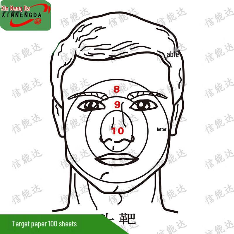 Xinnengda Tactical Shooting Target Papers