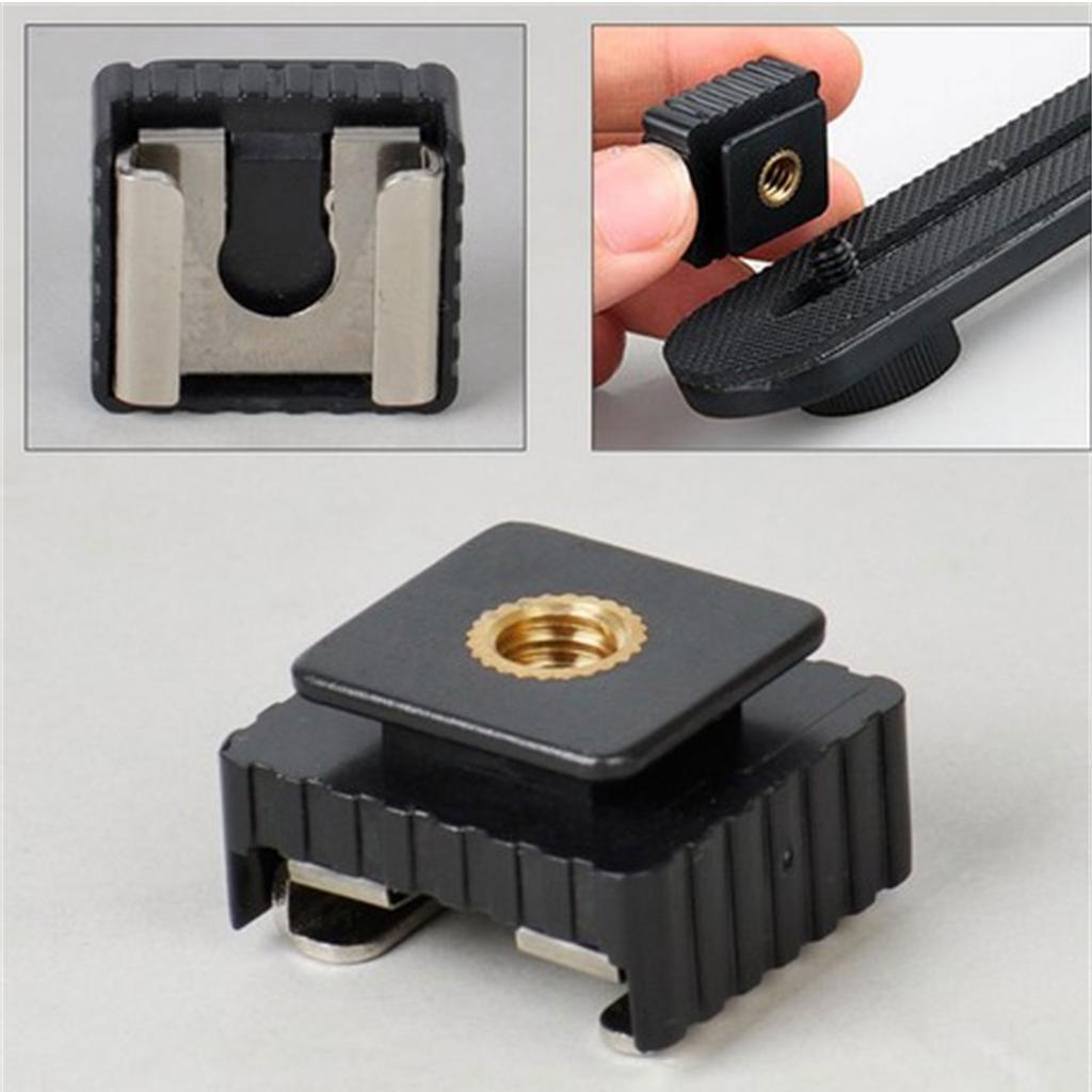 Профессиональный кронштейн для крепления фонарика с адаптером «горячий башмак» и винтом для штатива 1/4" для вспышки Speedlite