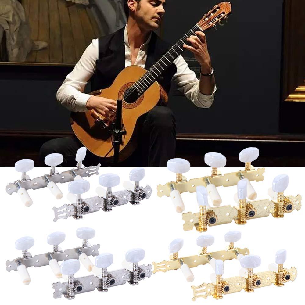 2Pcs/Set Machine Heads Machine Head Tuners Keys Guitar String Tuning Pegs Stringed Instruments
