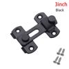 Security Padlock Clasp Silent Gate Buckle Screws Door Bolt Window Catch Lock Cabinet Catches Hasp