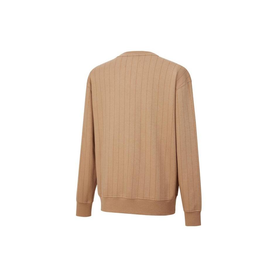 Jordan Sweatshirts Men's Camel Crew Neck Moderate Other FN6355-244