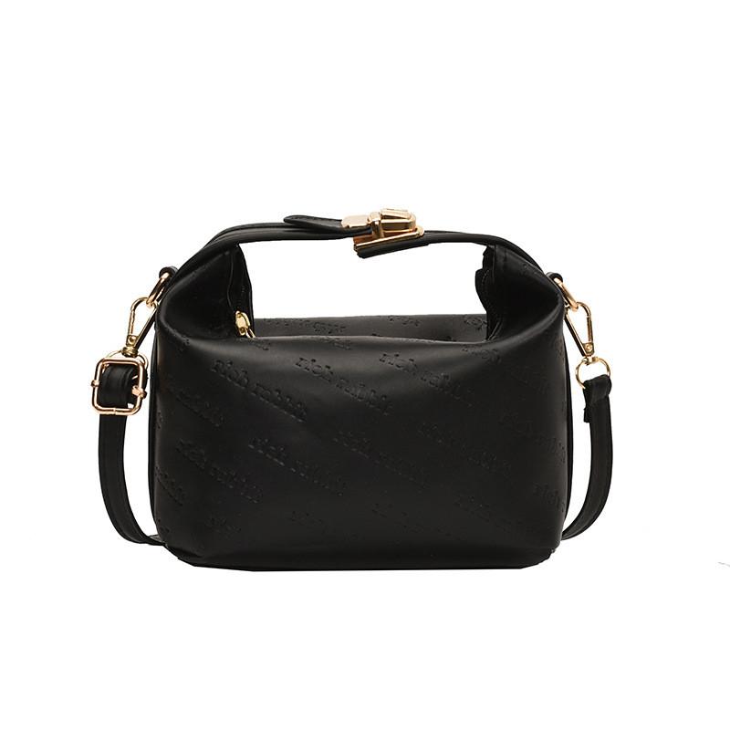 Pillow Shape Solid Color Singleshoulder Crossbody Bag Handbag Women Fashion