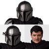 Medicom Toy MAFEX No. 200 The Mandalorian Ver. 2.0 Action Figure, Approximately 160mm Tall, Non-Scale, Pre-painted