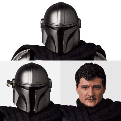 Medicom Toy MAFEX No. 200 The Mandalorian Ver. 2.0 Action Figure, Approximately 160mm Tall, Non-Scale, Pre-painted