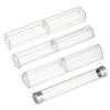 Gift Transparent Solid Color Pen Storage Case Pen Box Office Supplies School