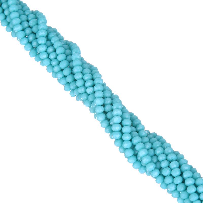 Творческий высококачественный хрустальный стеклянный для изготовления ювелирных изделий, горячая распродажа, DIY ремесла 4 мм, 145 шт., оптовая продажа, ожерелье, браслет, распорка, свободные бусины