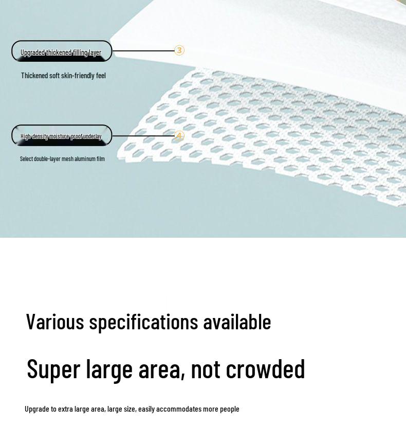 Компактный водонепроницаемый коврик для пикника на открытом воздухе 2025 - Влагостойкий, утолщенный, портативный, складной для весенних прогулок