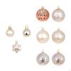 44 Count Christmas Balls for Tree Decor, Shiny Hanging Ornaments Collection