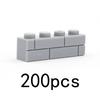 200 шт. Конструктор DIY Толстостенные Фигурки Кирпичики 1x4 Точки Образовательный Творческий Размер Совместимый с Брендами Игрушки для Детей