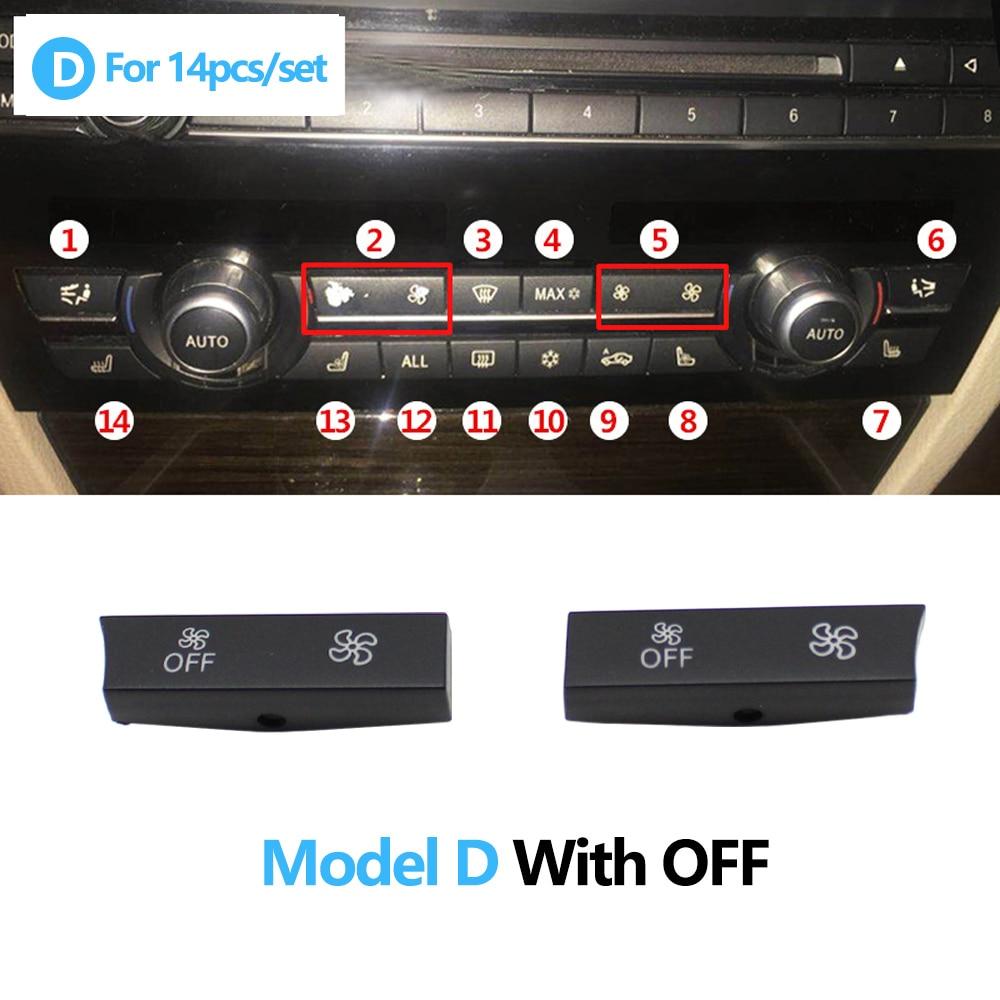 Передняя консоль, обогреватель переменного тока, крышка кнопки вентиляции для BMW 5 GT 6 7 X5 X6 Series F10 F11 F01 F02 F06 F12 F15 F16