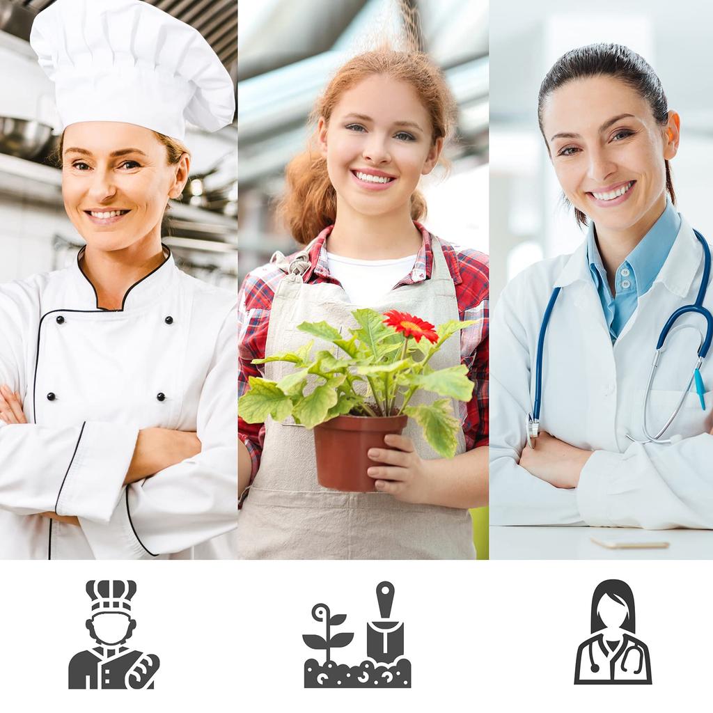 JSWEI Поварская обувь Легкая и удобная для пищевых производств и фабрик Размер см Женская Водонепроницаемая, Маслостойкая, Нескользящие стельки, Кухни,