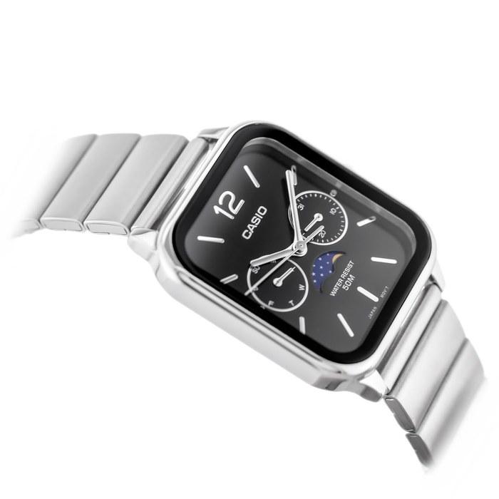 Casio Мужские аналоговые часы MTP-M305D-1AVDF Серебристые