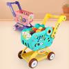 Supermarket Cart Toy Education Pretend Play Shopping Trolley Hands-on Ability Development Toy for Kids