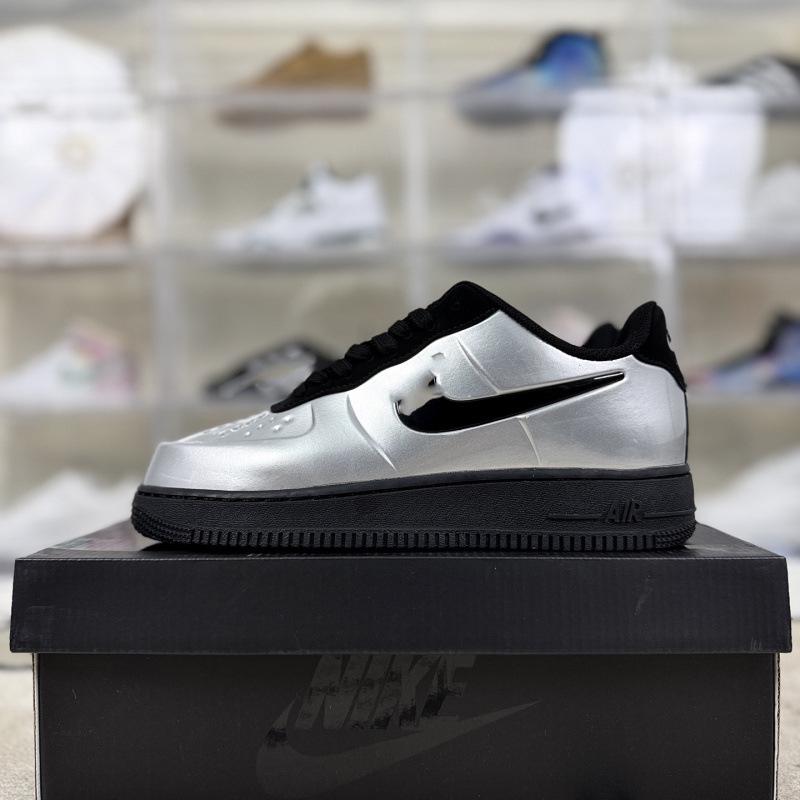 Хамелеон AF1 Foamposite Air Force One Ретро Унисекс Повседневные Кроссовки
