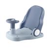 Infant Shower Chair Antislip Adjustable Sitting Lying Modes Foldable Stable Suction Baby Bathtub