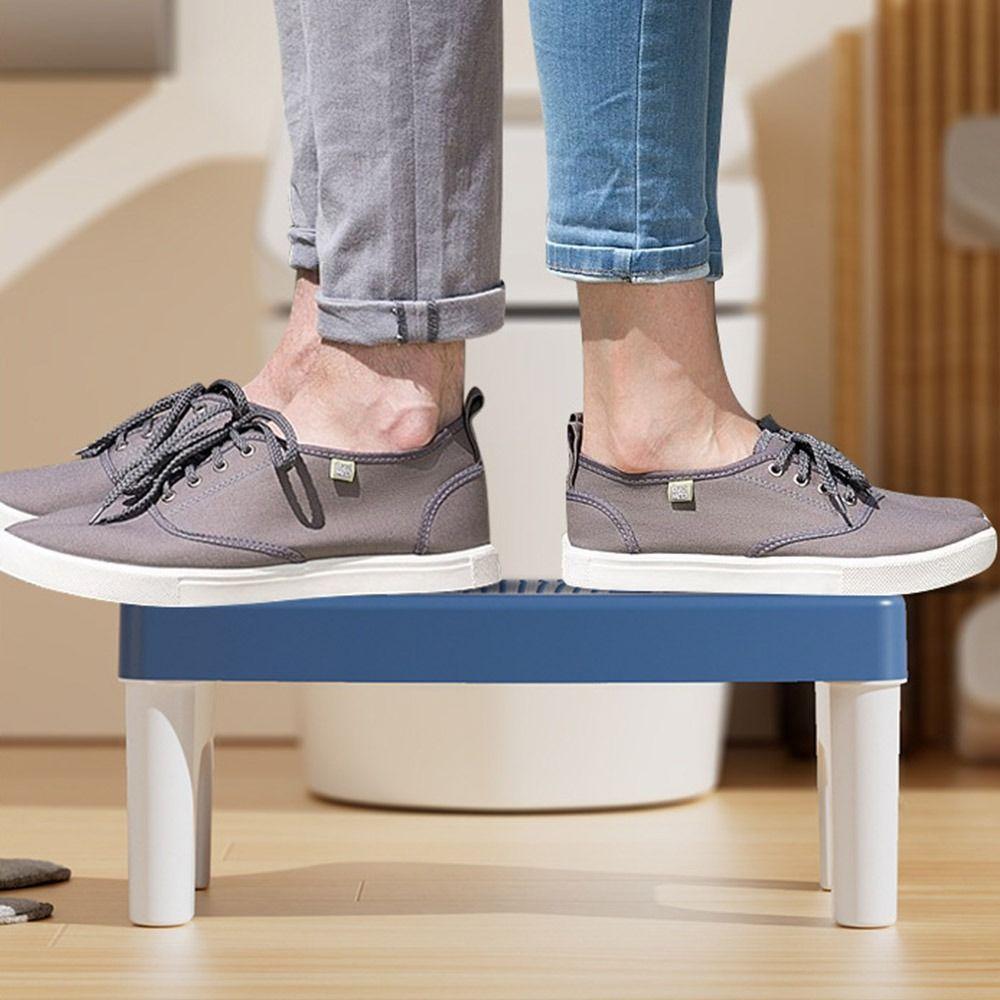 Plastic Foot Stool Non-slip Poop Stool Portable Toilet  Seat  Stool  Home Adult